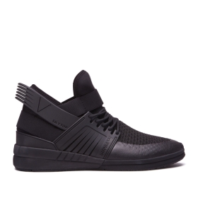 Mens Supra High Top Shoes SKYTOP V Black/black | AU-26961